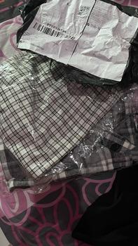 Product Review of Kemeja Crop Top Stripe Oversize Baju Wanita Motif Garis-Garis Fit Formal from f**1 0