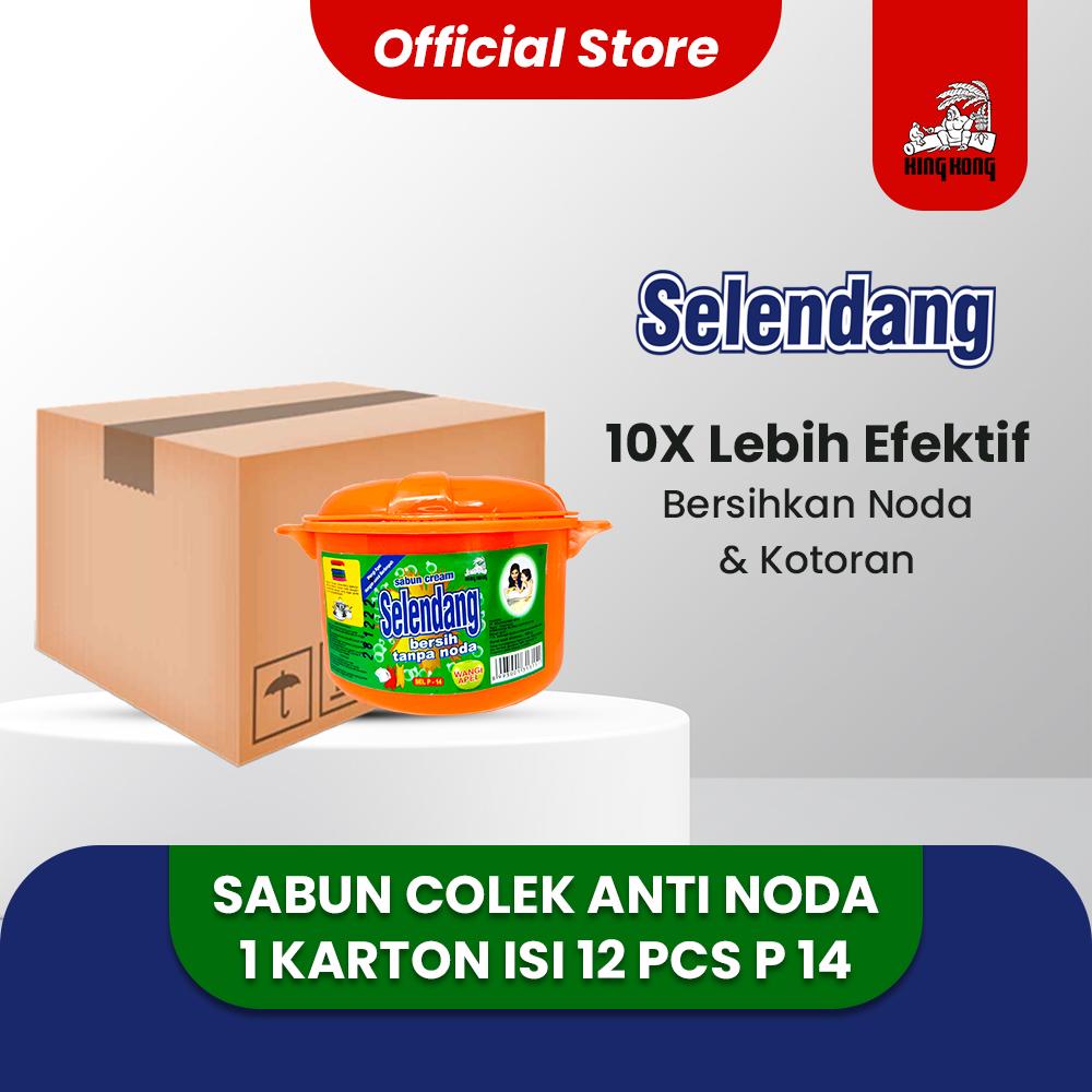 Sabun Cream Selendang Pencuci Serbaguna Kemasan Panci Plastik SEL P14 dijual per Karton