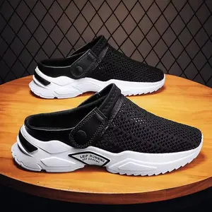 Sandal Pria 2023 Summer Men's Half Slippers Men's Sandals Student Hole Baotou Sandals Beach Shoes Tide