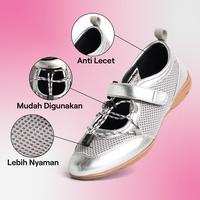 Gambar Sepatu Ballerina Wanita Portee Luna – Slip On Nyaman | Kuliah Kerja Konser Harian | Flat Shoes - Black, 36 dari Portee Goods Kota Bekasi 3 Tokopedia