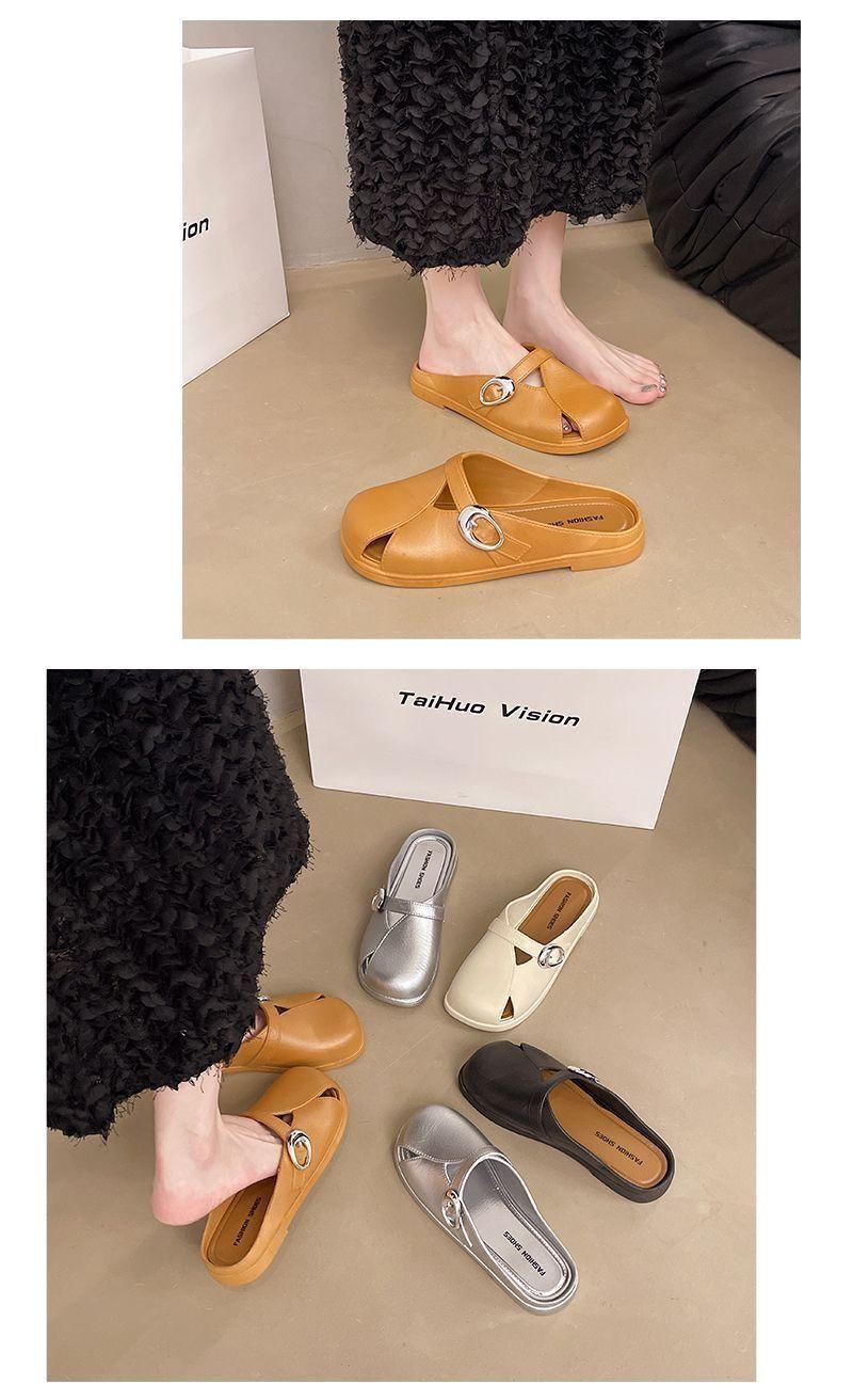 Sandal Toko Resmi Sandal Wanita PVC Terbaru 2025 – Empuk & Nyaman, Gaya Korean Style, Viral TX52