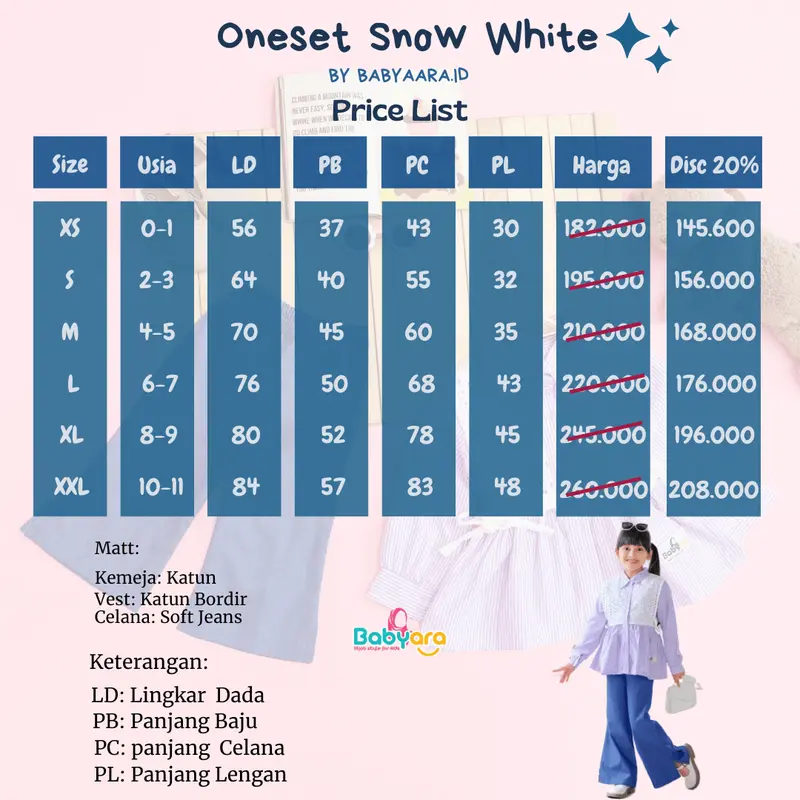 Oneset Snow Oneset/pakaian fashion anak perempuan/setelan stelan anak perempuan/cardigan kardigan anak perempuan/vest anak/outer rompi rajut anak/vest rajut outer anak perempuan import/baju import anak perempuan/set anak perempuan import korea/babyara.id 8