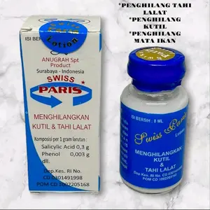 BPOM SWISS PARIS LOTION New EXP 2030 PENGHILANG KUTIL DAN TAHII LALAT