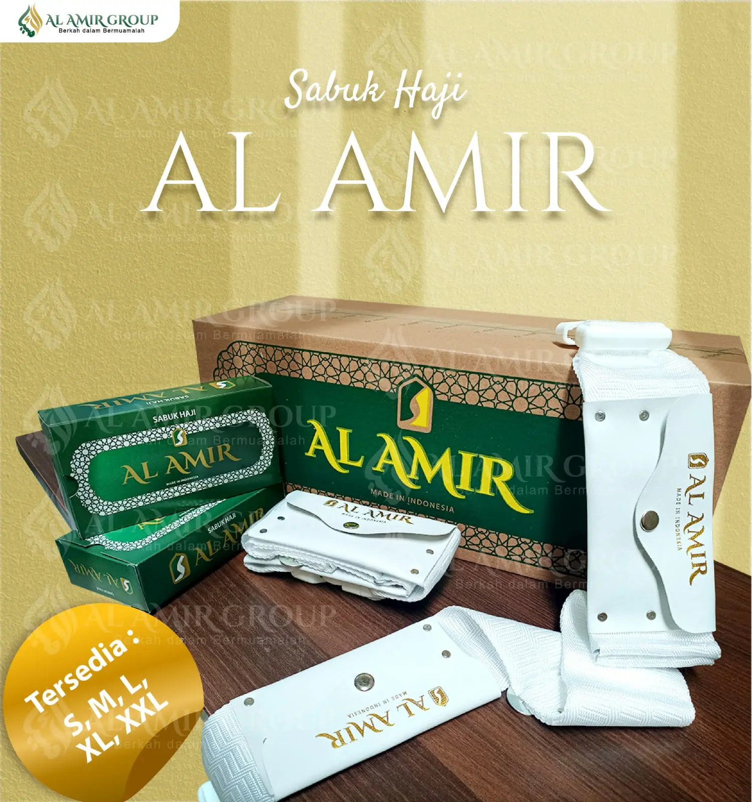 Sabuk Ihram Ihrom Ikat Pinggang Ihram Sabuk Haji Umroh / Gesper Silat Betawi Semua Ukuran Kulit