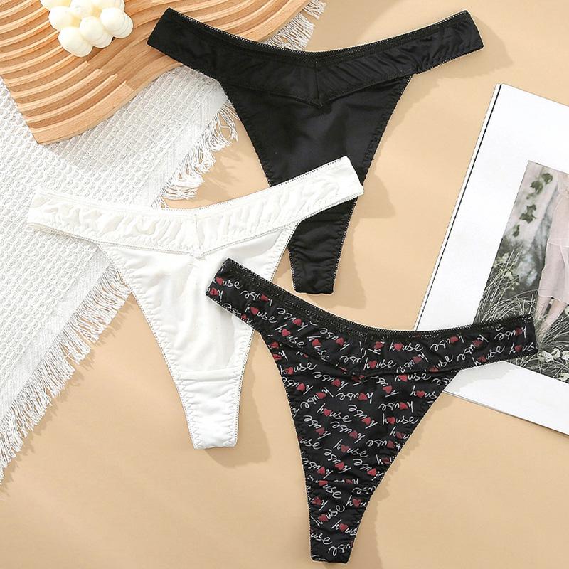 Product Introduction of Seamless Women Low Waist Female Briefs Fashion Ultra-thin Thongs Women Invisible Panties 1