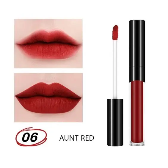 Lipstik Bright Velvet Lipglaze Waterproof - Gloss Bibir - Lipstick 6