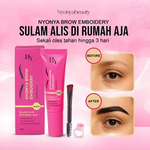 [ DAPAT 1 ] NYONYAHENNY - SULAM ALIS DIRUMAH AJA - EYEBROW EMBOIDERY - EYEBROW WATERPROOF - ALIS ANTI LUNTUR
