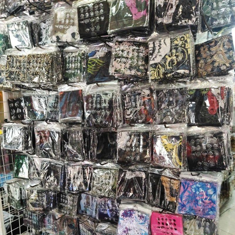 Grosir!!!!! Masker buff , bandana serba guna lusinan isi 12pcs 0