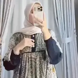 GAMIS LIST MOTIF VIRAL//LD 115 CM