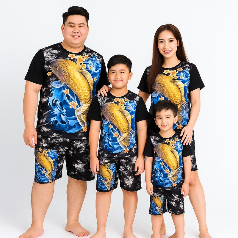 Bộ Quần Áo Cổ Tròn Bigsize 33kg Đến 123kg Đồ Bộ Ngắn Tay Bé Trai Thun Co Dãn Thoải Mái Menswear Sport Chạy Bộ Top Áo Thun Tập Thể Dục Thể Thao Unisex Dễ Mặc Cho Cả Nam Và Nữ Mềm Mịn Kids