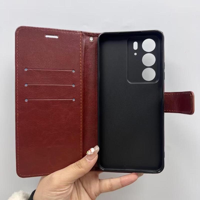 Product Introduction of Hot Sales New Casing for Realme C75 C63 C61 GT 7 Pro 6 6T C65 C67 C53 C51 C55 C35 NOTE 50 Luxury Bussiness Multifunction Card Holder Soft PU Leather Flip Wallet Cover Phone Case RealmeC75 REALMEGT6T RealmeC63 2