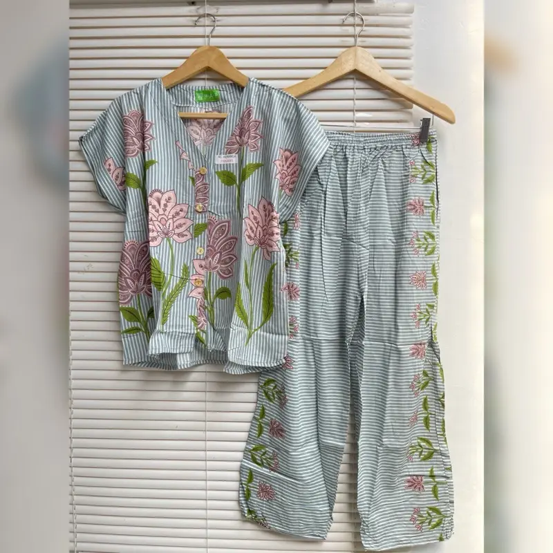 HAP Setelan kenanga panjang busui full kancing rayon premium  Lembut Nyaman 4