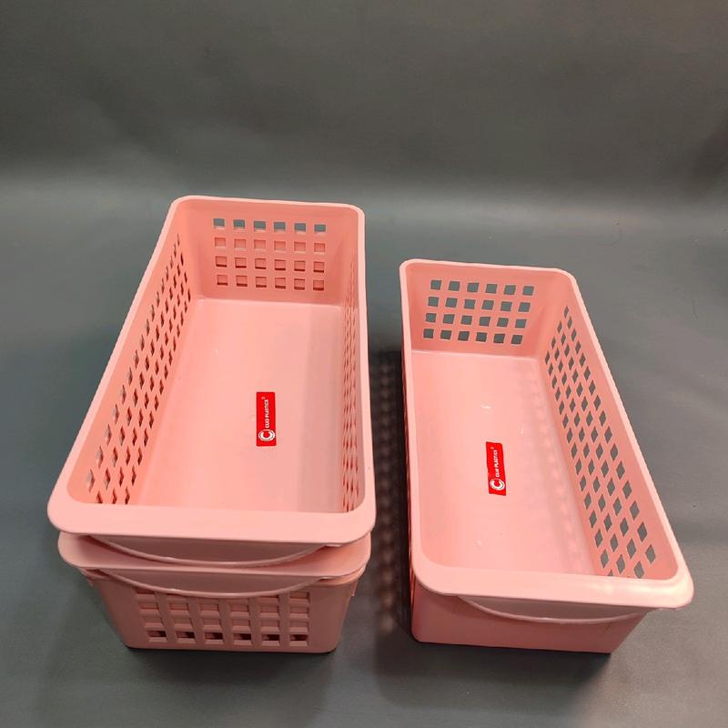 Paket 1-3 Pcs Keranjang Jasper S CLIOPLASTICS  Serbaguna/ Storage Basket Lemari Plastik 3