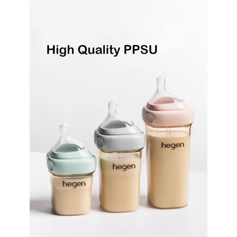 Hegen Feeding Bottle PPSU - Botol Susu Bayi Hegen All Varian 150ml - 240ml & 330ml 1