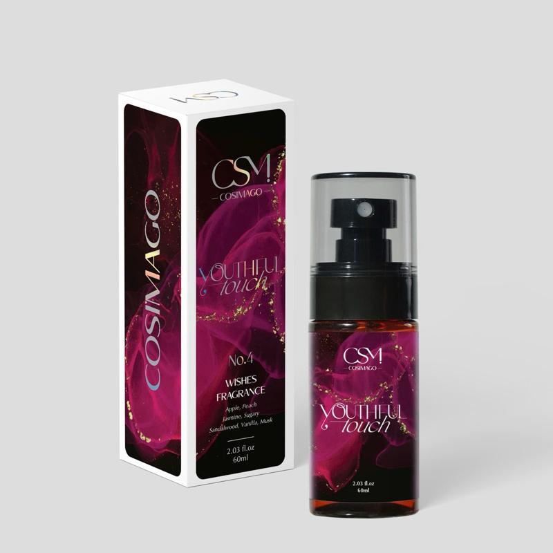  COSIMA Xịt Khử Mùi hôi nách & chân Cao Cấp Màu Hồng 60ml Tặng Nước Hoa 5ml Hỗ trợ giảm mồ hôi mùi Nữ 