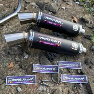 Slincer Knalpot Samlong AMORA Vario Beat Aerox Nmax Pcx aksesoris kendaraan motor