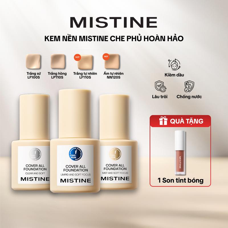 [1]MISTINE foundation bb cream Giữ lớp trang điểm hằng ngày trang điểm Thích hợp cho mọi loại da 30g[Quà tặng miễn phí] lip 1.3g*1