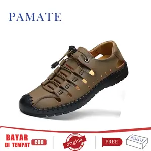 PAMATE Sepatu Pria 2025 Kasual Berongga Bahan Halus Model Luar Animal-Core