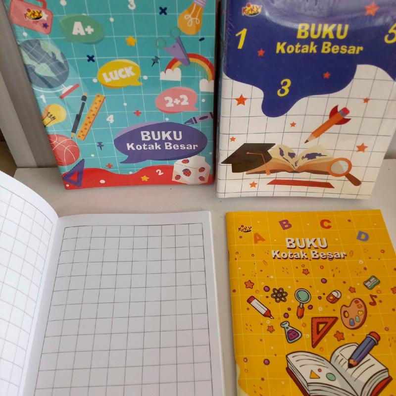 buku kotak besar/buku mandarin kiky 38 lembar stationery 1