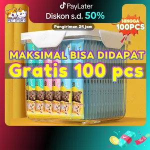 Liebao Cat Food Tersedia 3 rasa Tuna/Cod/Ayam Cemilan kucing Makanan kucing penggemuk Snack kucing Makanan Basah Kucing Makanan ringan hewan peliharaan Cemilan kucing snack