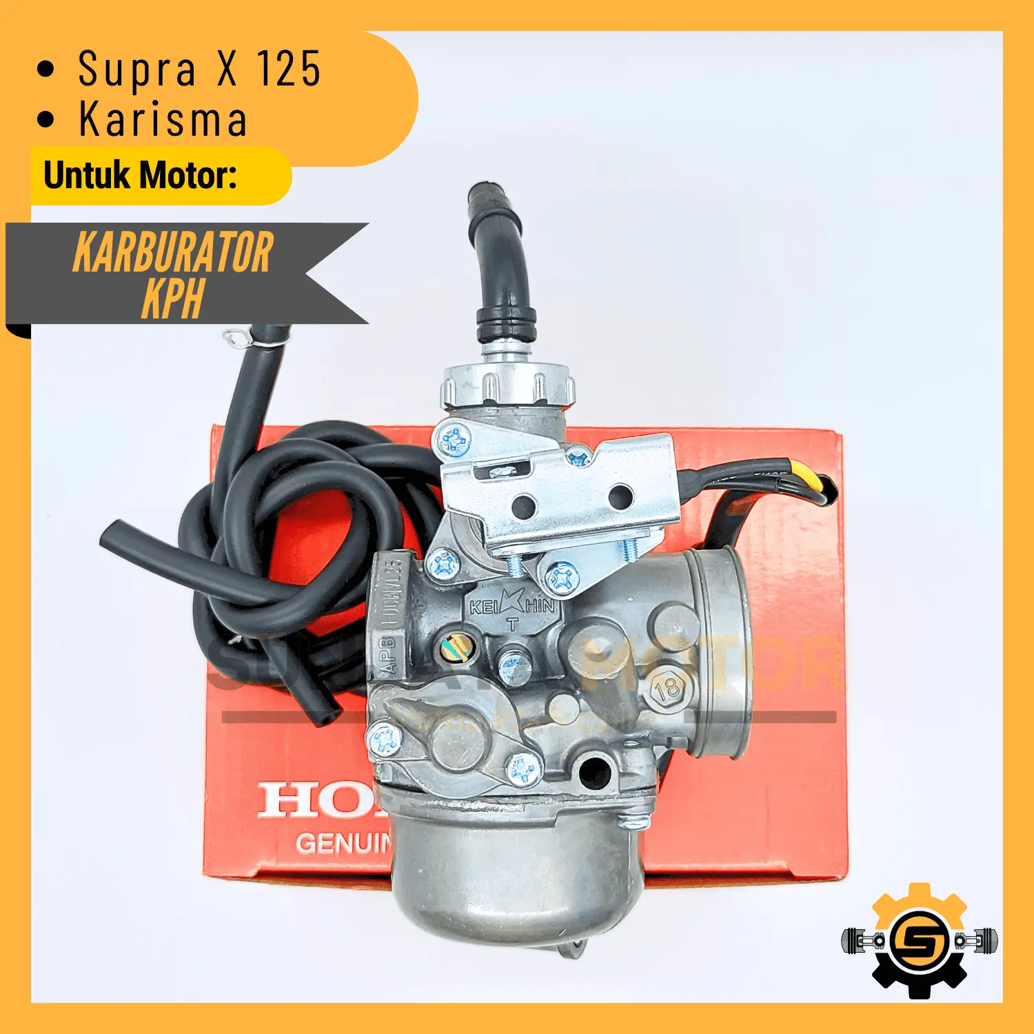 Carburator Karbu Original KPH Karburator Supra X 125 Karisma Karbulator Carbu Carbulator Kaburator Motor Supra Batman
