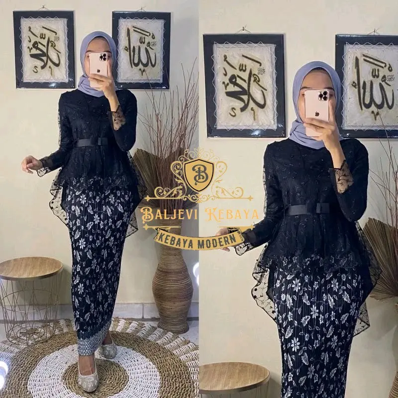 MERAPAT!!PROMO AKHIR TAHUN KEBAYA AURORA PITA KEBAYA TERLARIS KEBAYA PREMIUM KEBAYA KONDANGAN KEBAYA FASHION WANITA KEBAYA CANTIK NAN ELEGAN KEBAYA MODERN KEBAYA ORIGINAL Silk Dress Pesta Wisuda Setelan Baju Brokat Mewah Atasan Panjang Tunik 1
