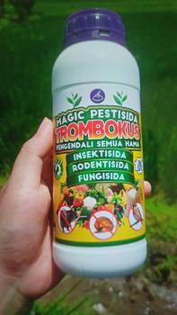 Product Review of TROMBOKUS MAGIC PESTISIDA+ZPT SEBAGAI INSEKTISIDA, RODENTISIDA, FUNGISIDA ORGANIK PENGENDALI SEGALA HAMA BURUNG DAN TIKUS UNTUK SEMUA TANAMAN from A**a P**a 1