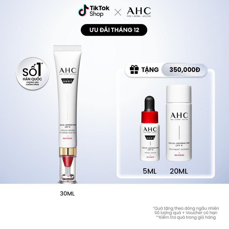 Kem mắt cho mặt chống lão hóa săn chắc da PROSHOT COLLA-JUVENATION LIFT 4 AHC 30ML 1