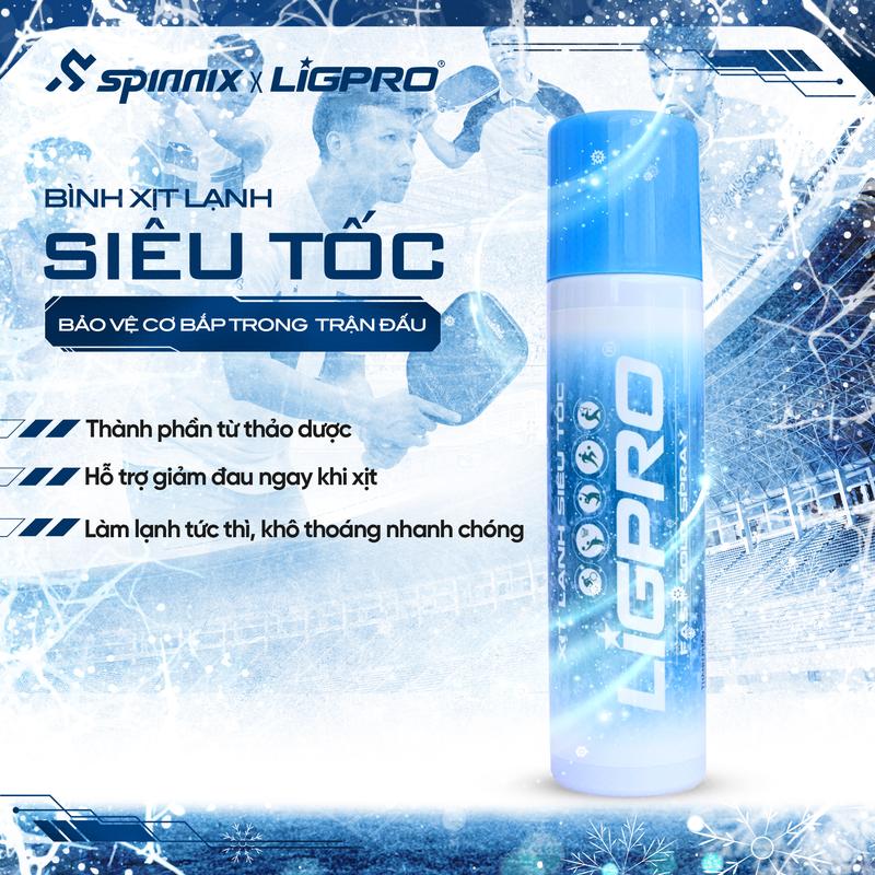  Spinnix Bình Xịt Lạnh Nhanh Chóng Fast Cold Ligpro – Hỗ Trợ Giảm Đau Cấp Tốc Trong Thể Thao Dung Tích 200ml – Phù Hợp Cho Các Hoạt Động Thể Chất Và Thể Thao 