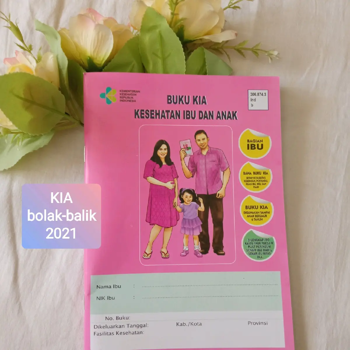 BUKU KIA cetakan BOLAK BALIK Kemenkes 2021