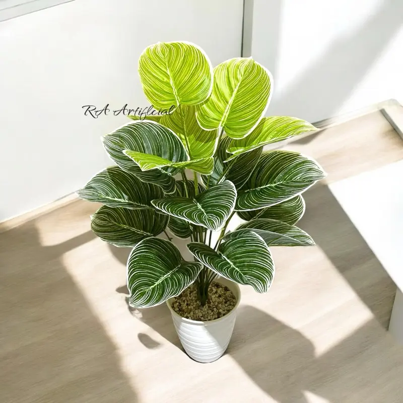 Keladi corak x18 artificial pot pirus