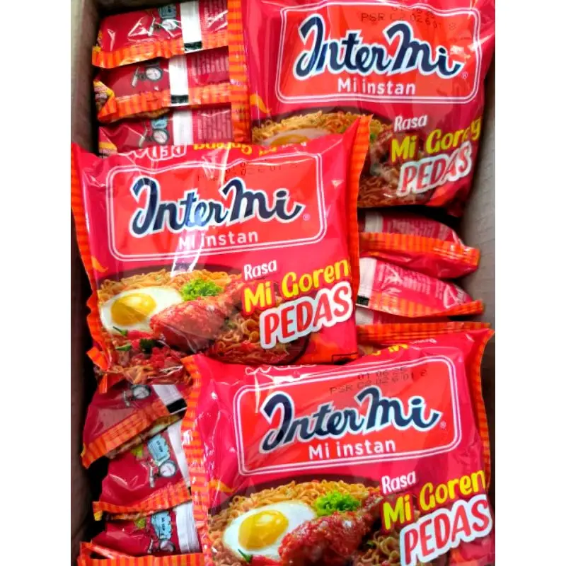 DAPAT 20 PACK | MIE PEDAS INTERMIE | GORENG HOT MIE INSTAN FOOD NOODLES