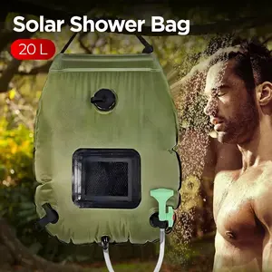 ABDI MALL- Sgreen Kantong Air Mandi Portable Large Opening Camping Shower Bag 20L - SG-01