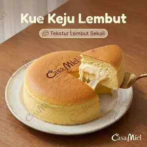 Signature Soft Cheesecake dengan Tekstur Super Lembut dan fluffy