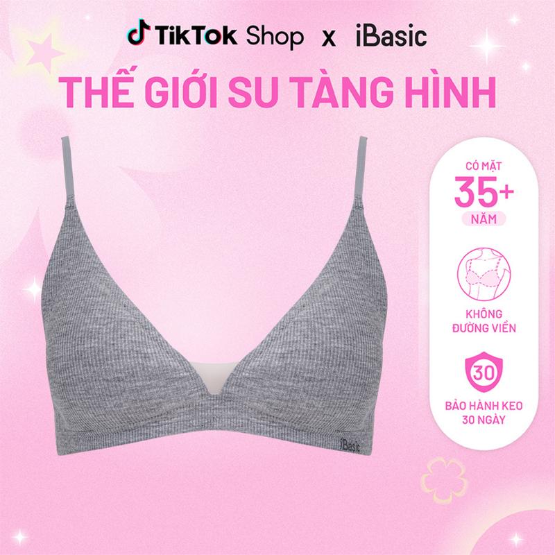  Áo ngực nữ không đường may iBasic mút mỏng tam giác Bralette BRAY111 