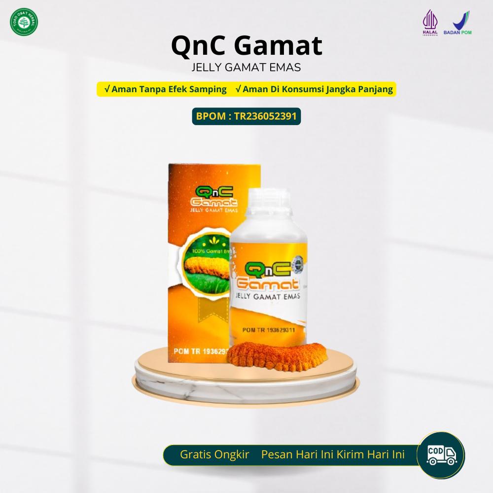 QnC Jelly Gamat Multikhasiat Ekstrak Teripang Emas 300ml - QNC JELLY GAMAT