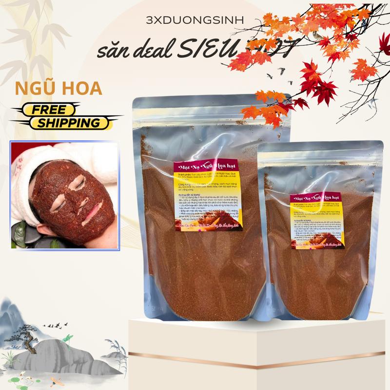 Ngũ Hoa Hạt Nhỏ Hạt To, Gói 500g 1000g, Mặt Nạ Nguyên Chất Hàng Nhập Khẩu