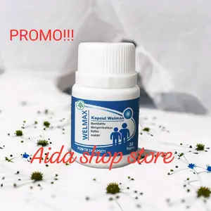 WELMAX ORIGINAL ISI 30 KAPSUL Membantu Meningkatkan Nafsu Makan dan Kesehatan Tubuh