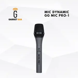GG MIC PRO-1 MIC DYNAMIC PROFESSIONAL FOR LIVE STREAMING KARAOKE AND STAGE (HIGH CLARITY SOUND)