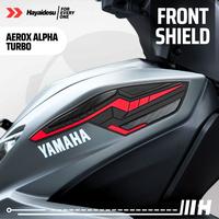 Gambar Hayaidesu Yamaha AEROX ALPHA (Standard/Cyber City/Turbo) Body Protector UPPER FRONT Cover - MERAH dari Hayaidesu Indonesia Kab. Tangerang 2 Tokopedia
