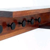 Gambar Tepang - Ambalan / Rak Dinding Jati - Bulat hitam, Natural Jati dari kaisugih Kab. Bandung 1 Tokopedia