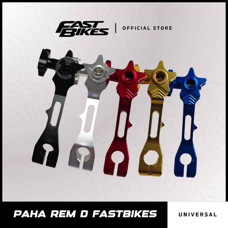 Product Introduction of FASTBIKES - Paha Rem Panah Model D Full CNC Beat Rem Belakang Matic Bebek Outdoor 1