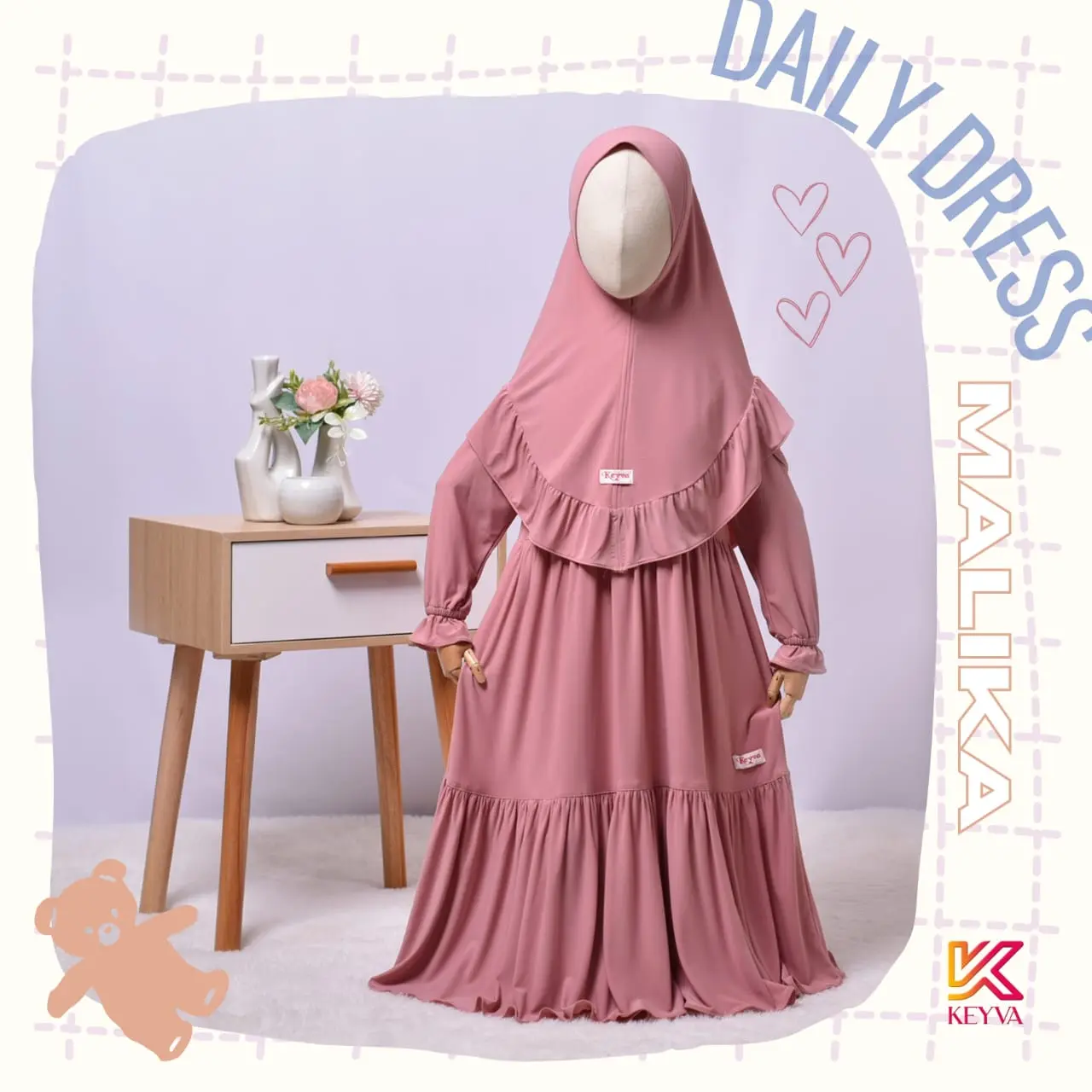 Malika Gamis Balita Set Keyva