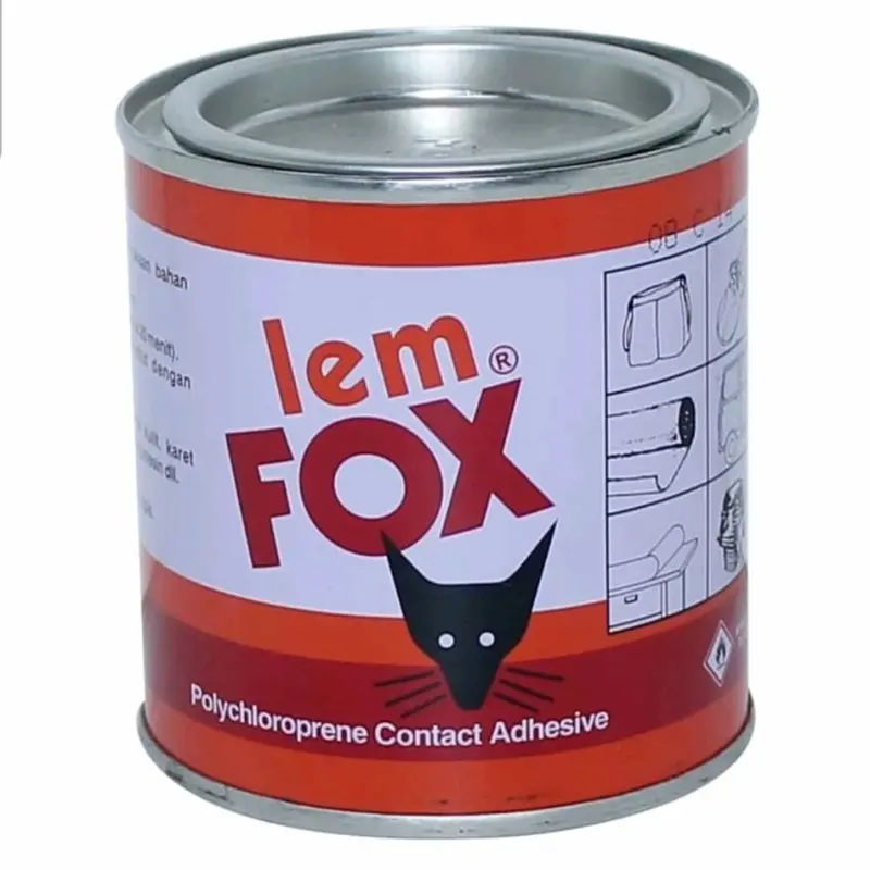 Lem Fox Aibon Kaleng 70gr - Lem Kayu Serbaguna 4