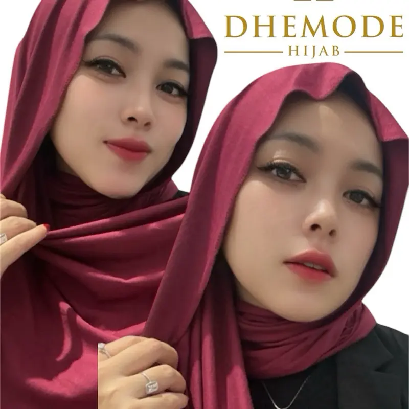 PASHMINA KAOS RAYON PREMIUM / FLOWY STRETCH (