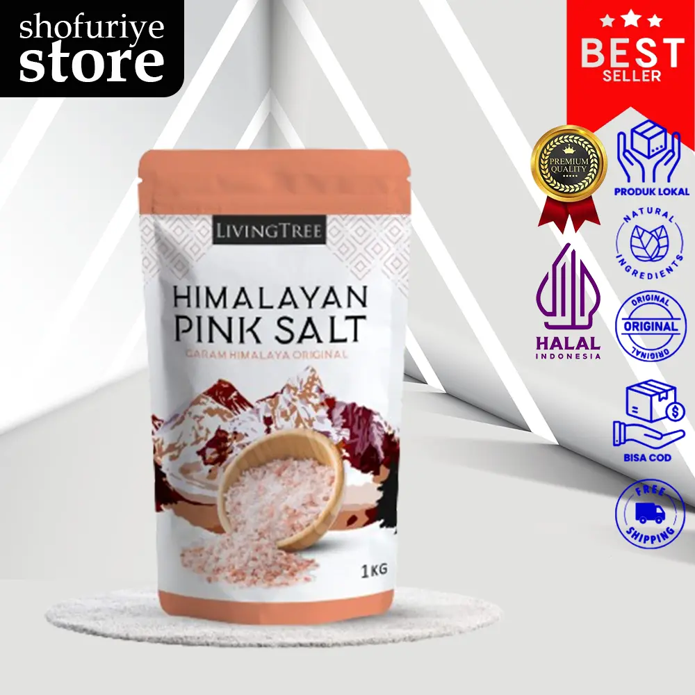 Garam Himalaya 1 Kg Pink Salt Himalayan Super Premium