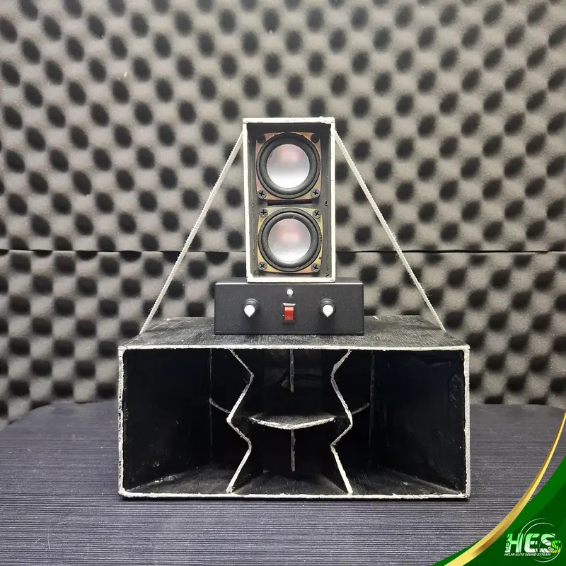 miniatur sound horeg karnaval kontes box cla double paket komplit siap ceksound 0