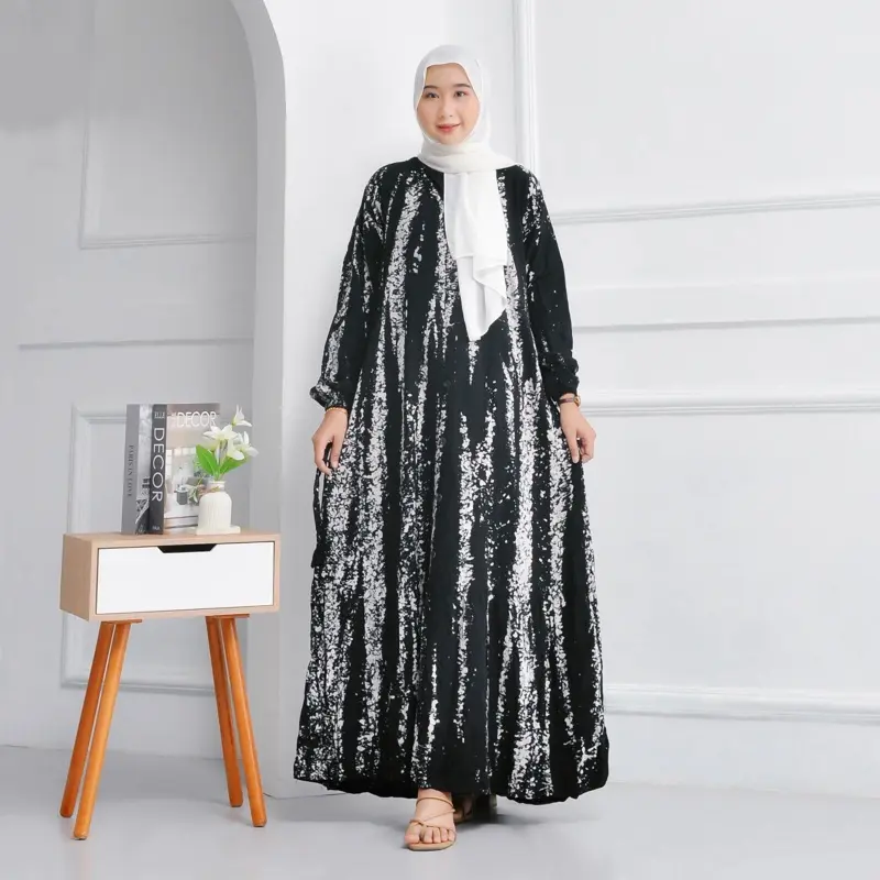 SALUR - GAMIS BUSUI RAYON TWILL 100% PREMIUM CAP MALAMAN PEKALONGAN 1