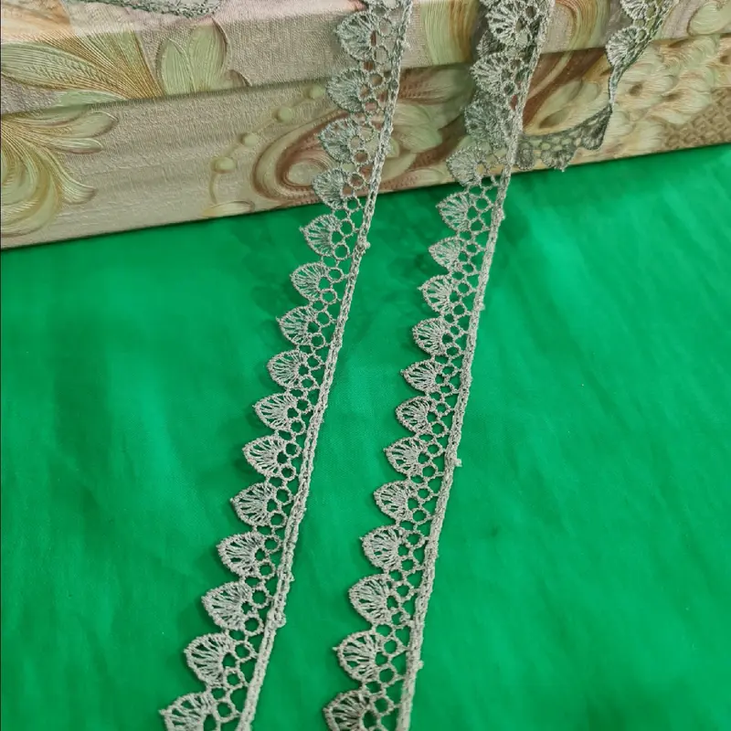 Renda Giver Panjang 15 Yard Lebar 2cm Motif Hati NEW renda payet juntai indonesia warna lace 7
