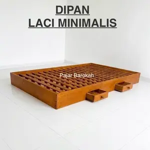 Divan Laci 2 Tinggi 20cm Furniture Kamar Tidur Anak Dewasa Desain Elegan & Fungsional Dipan Minimalis Alas Tempat 120x200 lipan kasur 180×200  aesthetic 120×200 lesehan 140x200 pallet bed temp attidur